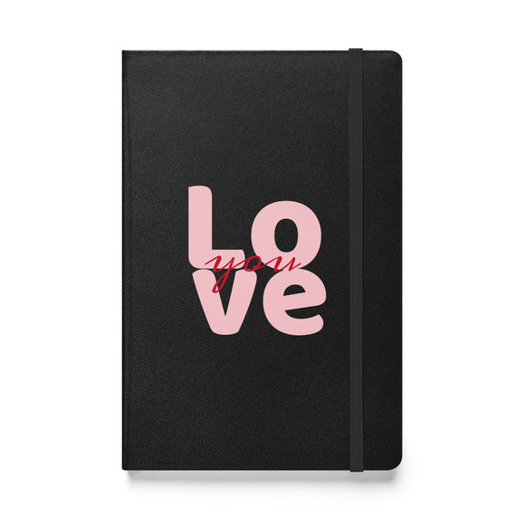 Hardcover bound notebook