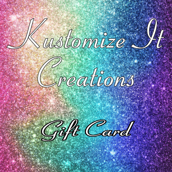 Kustomize It Creations Gift Card